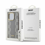 DKNY MagSafe dėklas iPhone 15 Pro – smėlio -- iPhone 15 Pro