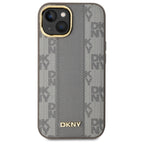DKNY MagSafe dėklas iPhone 15 Plus – smėlio -- iPhone 15 Plus