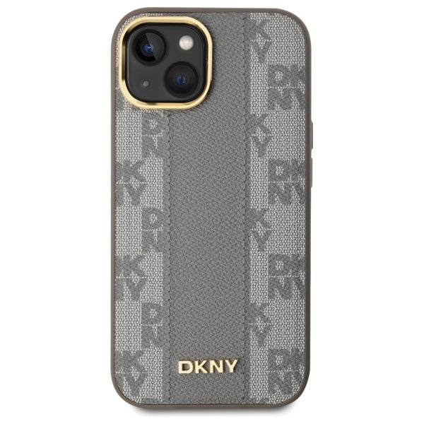 DKNY MagSafe dėklas iPhone 15 Plus – smėlio -- iPhone 15 Plus