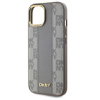 DKNY MagSafe dėklas iPhone 15 Plus – smėlio -- iPhone 15 Plus