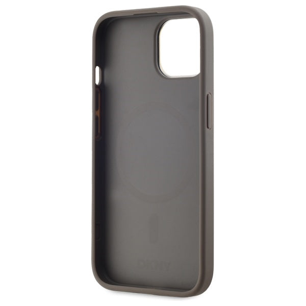 DKNY MagSafe dėklas iPhone 15 Plus – smėlio -- iPhone 15 Plus