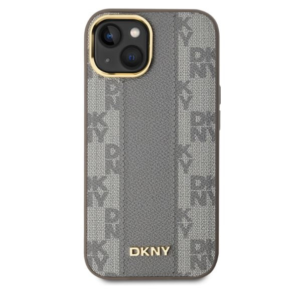 DKNY MagSafe dėklas iPhone 15 – smėlio spalvos -- iPhone 15