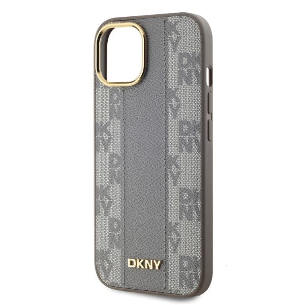 DKNY MagSafe dėklas iPhone 15 – smėlio spalvos -- iPhone 15