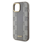 DKNY MagSafe dėklas iPhone 15 – smėlio spalvos -- iPhone 15