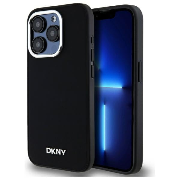 DKNY MagSafe dėklas iPhone 15 Pro Max – juodas -- iPhone 15 Pro Max