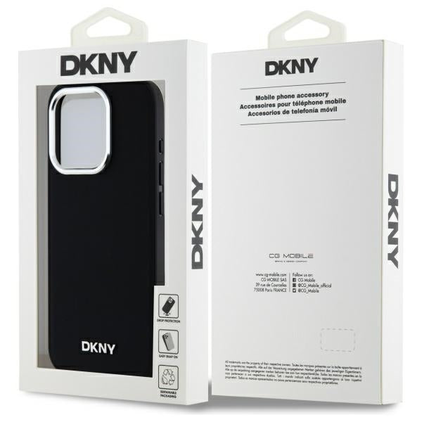 DKNY MagSafe dėklas iPhone 15 Pro Max – juodas -- iPhone 15 Pro Max