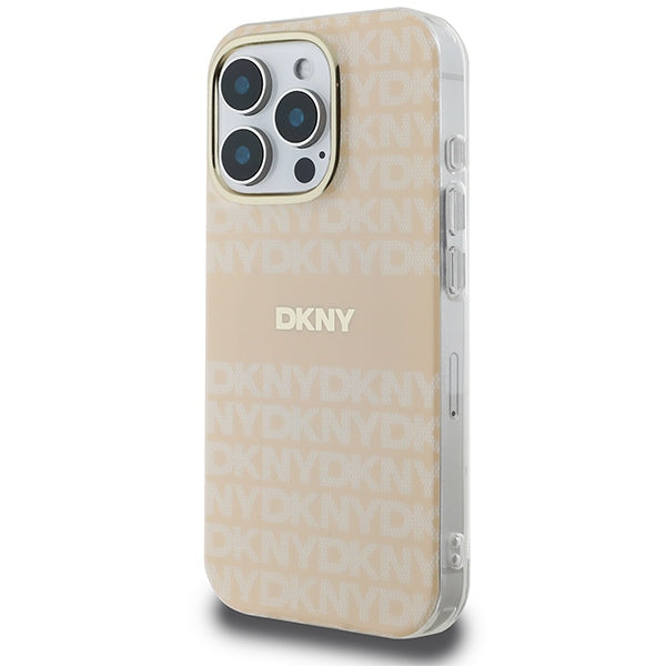 DKNY MagSafe dėklas iPhone 16 Pro – rožinis