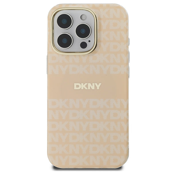 DKNY MagSafe dėklas iPhone 16 Pro – rožinis
