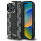 DKNY MagSafe dėklas iPhone 16 Pro – juodas