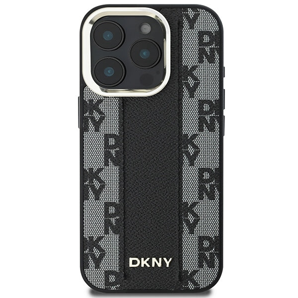 DKNY MagSafe dėklas iPhone 16 Pro – juodas