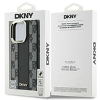DKNY MagSafe dėklas iPhone 16 Pro – juodas