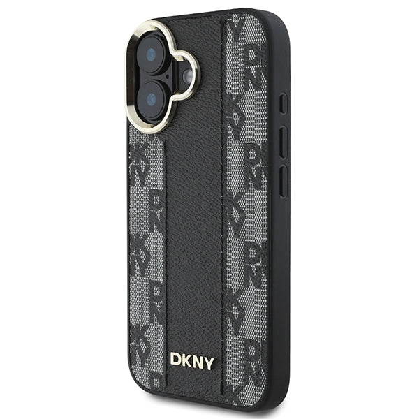 DKNY MagSafe dėklas iPhone 16 Plus – juodas