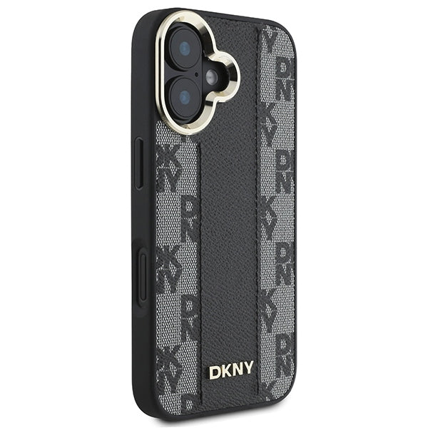 DKNY MagSafe dėklas iPhone 16 Plus – juodas