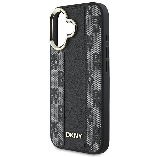 DKNY MagSafe dėklas iPhone 16 Plus – juodas