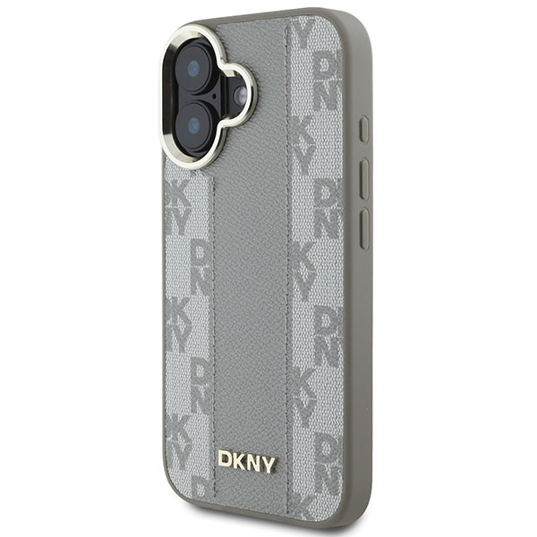 DKNY MagSafe dėklas iPhone 16 – smėlio