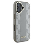 DKNY MagSafe dėklas iPhone 16 – smėlio