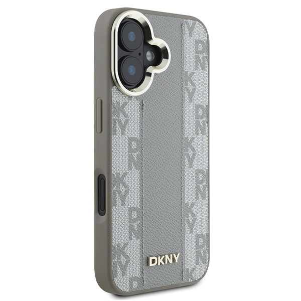 DKNY MagSafe dėklas iPhone 16 – smėlio