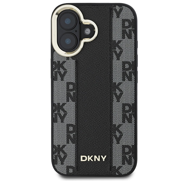 DKNY MagSafe dėklas iPhone 16 – juodas -- iPhone 16