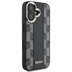 DKNY MagSafe dėklas iPhone 16 – juodas -- iPhone 16