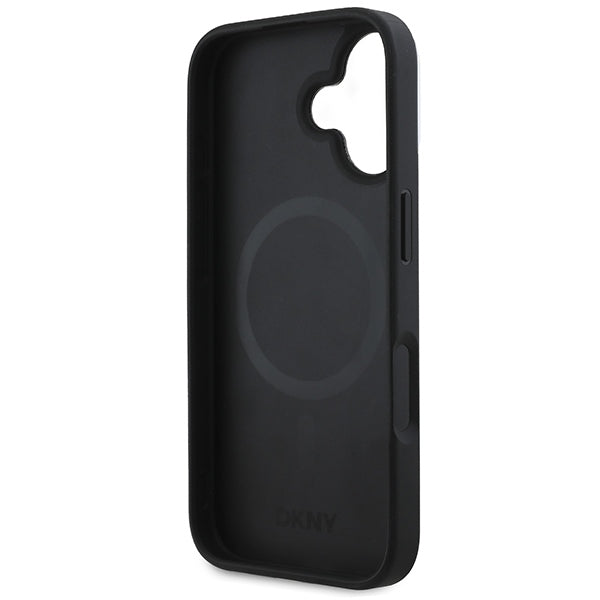 DKNY MagSafe dėklas iPhone 16 – juodas -- iPhone 16