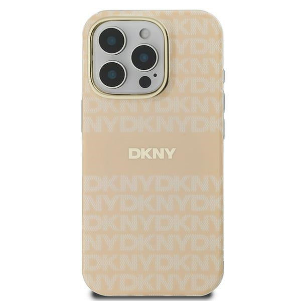 DKNY MagSafe dėklas iPhone 16 Pro Max – rožinis