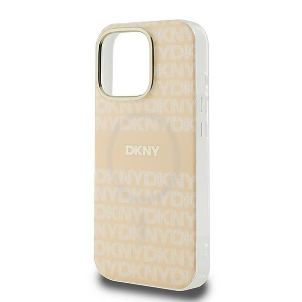 DKNY MagSafe dėklas iPhone 16 Pro Max – rožinis