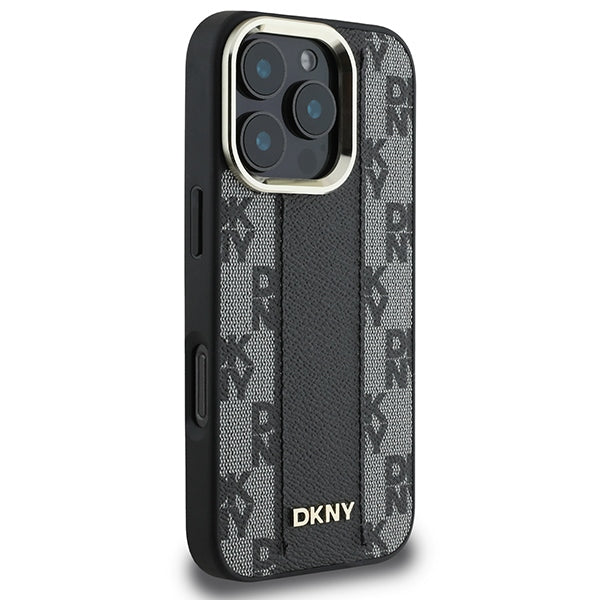 DKNY MagSafe dėklas iPhone 16 Pro Max – juodas -- iPhone 16 Pro Max
