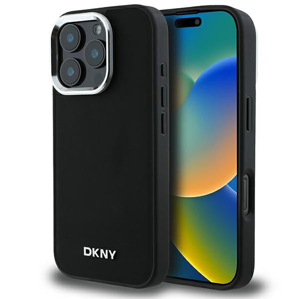 DKNY MagSafe dėklas iPhone 16 Pro Max – juodas -- iPhone 16 Pro Max