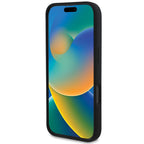 DKNY MagSafe silikoninis dėklas iPhone 16 Pro Max – juodas