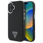 Guess MagSafe dėklas iPhone 16 – juodas