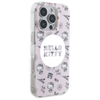 Hello Kitty MagSafe dėklas iPhone 16 Pro – rožinis