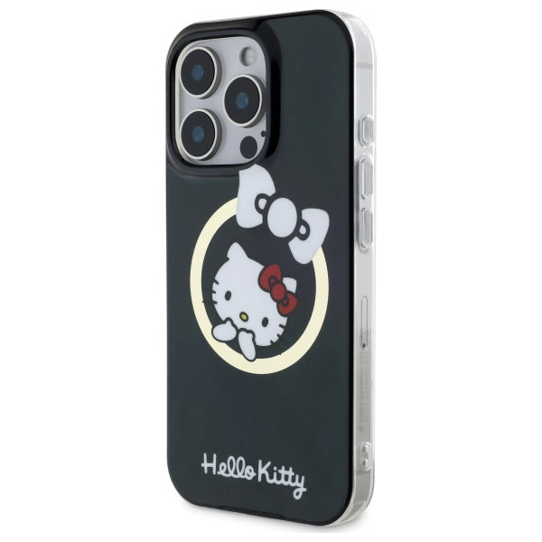 Hello Kitty MagSafe dėklas iPhone 16 Pro – juodas -- iPhone 16 Pro