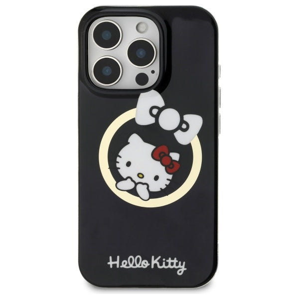 Hello Kitty MagSafe dėklas iPhone 16 Pro – juodas -- iPhone 16 Pro