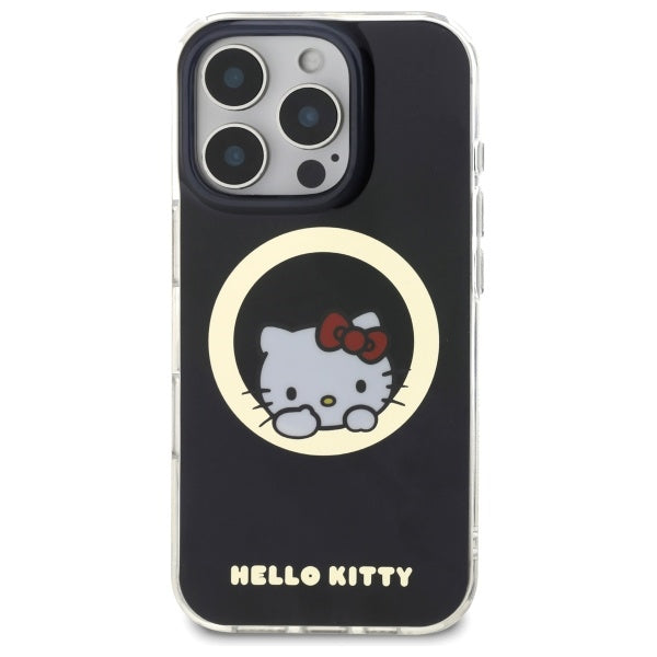Hello Kitty MagSafe dėklas iPhone 16 Pro – juodas -- iPhone 16 Pro