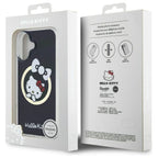 Hello Kitty MagSafe dėklas iPhone 16 – juodas