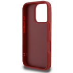 Karl Lagerfeld iPhone 16 Pro dėklas – raudonas