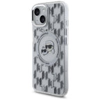 Karl Lagerfeld MagSafe dėklas iPhone 15 – skaidrus -- iPhone 15