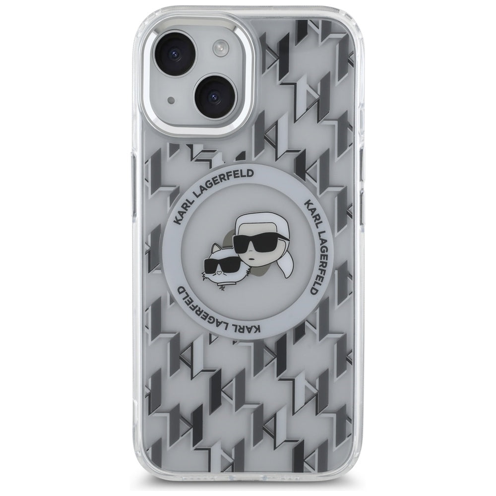 Karl Lagerfeld MagSafe dėklas iPhone 15 – skaidrus -- iPhone 15