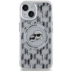 Karl Lagerfeld MagSafe dėklas iPhone 15 – skaidrus -- iPhone 15