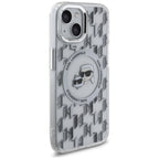 Karl Lagerfeld MagSafe dėklas iPhone 15 – skaidrus -- iPhone 15
