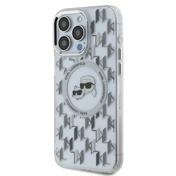 Karl Lagerfeld MagSafe dėklas iPhone 15 Pro Max – skaidrus