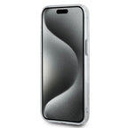Karl Lagerfeld MagSafe dėklas iPhone 15 Pro Max – skaidrus