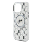 Karl Lagerfeld MagSafe dėklas iPhone 15 Pro Max – skaidrus
