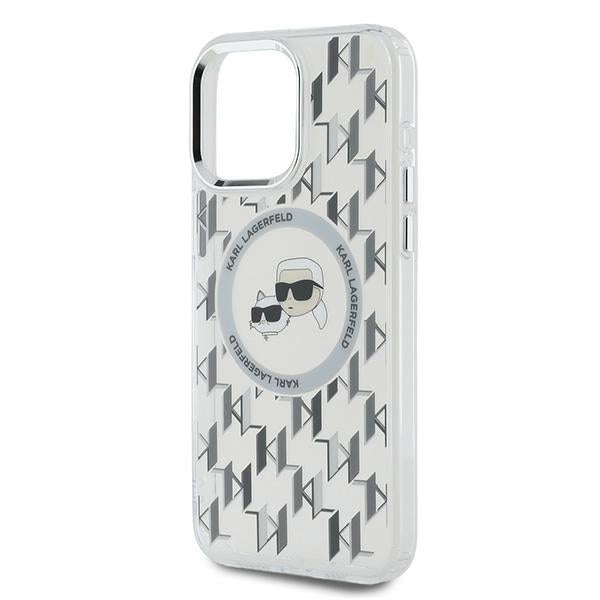 Karl Lagerfeld MagSafe dėklas iPhone 15 Pro Max – skaidrus