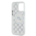 Karl Lagerfeld MagSafe dėklas iPhone 15 Pro Max – skaidrus