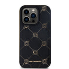 Karl Lagerfeld MagSafe dėklas iPhone 15 Pro Max – juodas -- iPhone 15 Pro Max