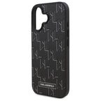 Karl Lagerfeld MagSafe dėklas iPhone 16 Plus – juodas -- iPhone 16 Plus