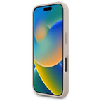 Karl Lagerfeld odinis dėklas iPhone 16 – rožinis