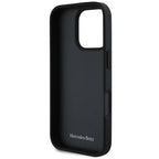Mercedes-Benz Leather Urban dėklas iPhone 16 Pro Max – juodas