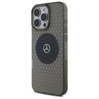 Mercedes-Benz MagSafe dėklas iPhone 16 Pro – juodas